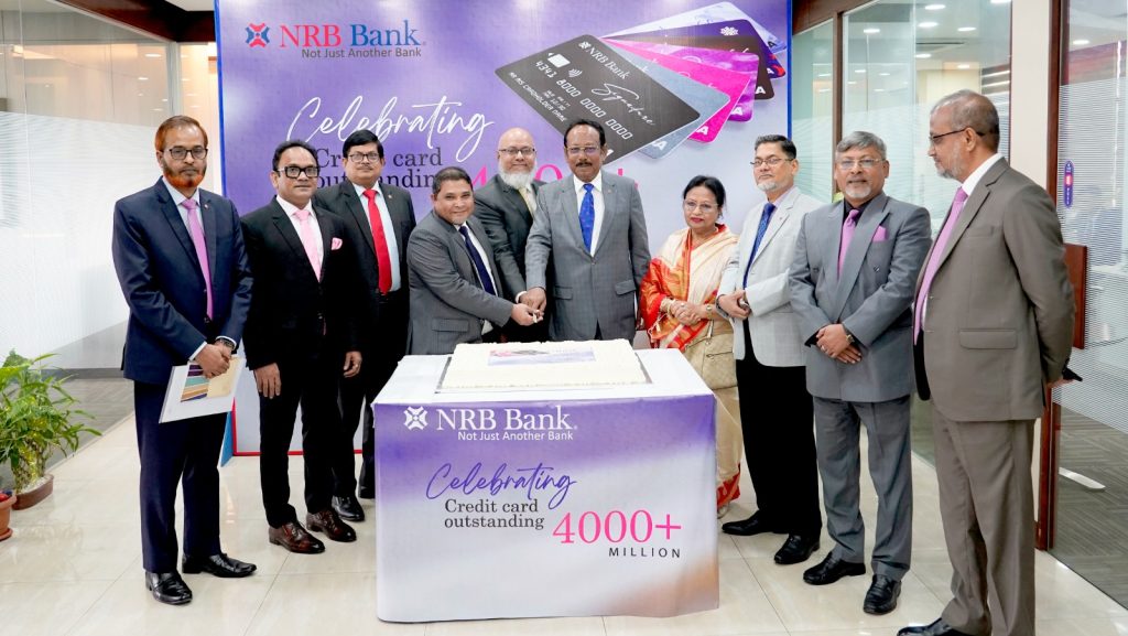 NRB Bank crosses Tk 400 crore credit card milestone NRB Bank