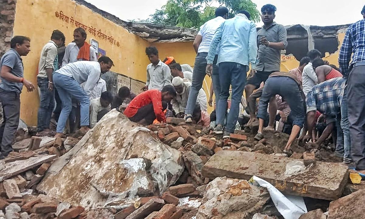building collapsed Rajasthan