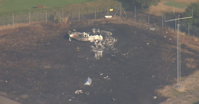 London Southend Airport plane crash