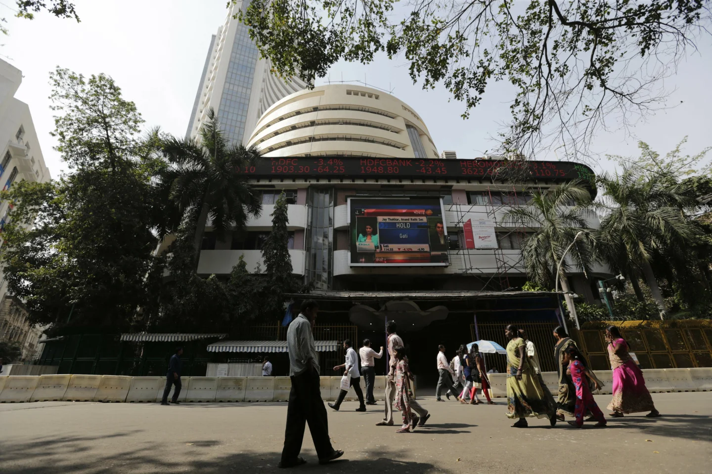 Indian stock market crash