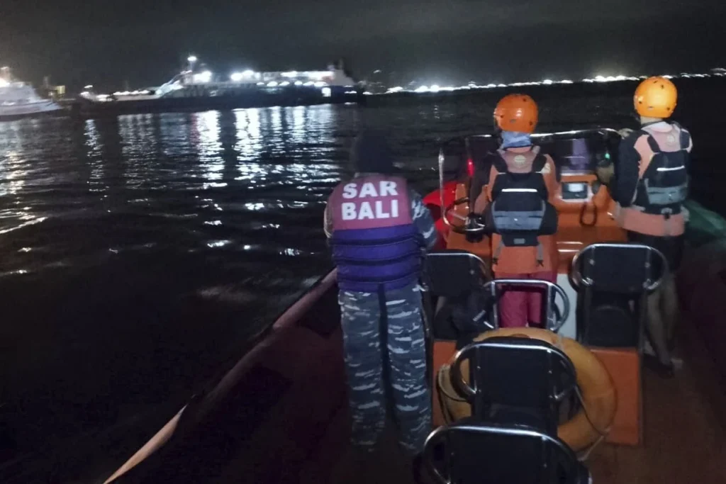 Four dead, dozens missing after ferry sinks off Bali