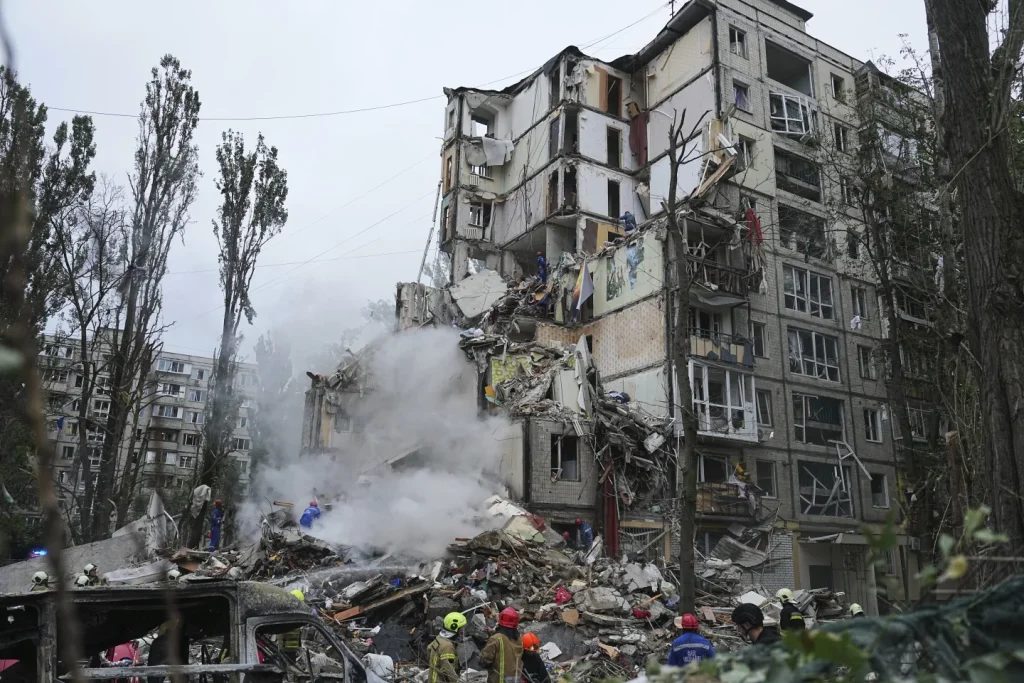 Russia hits Kyiv with missile and drone attack, killing 6 and injuring 52 NATO to coordinate Ukraine