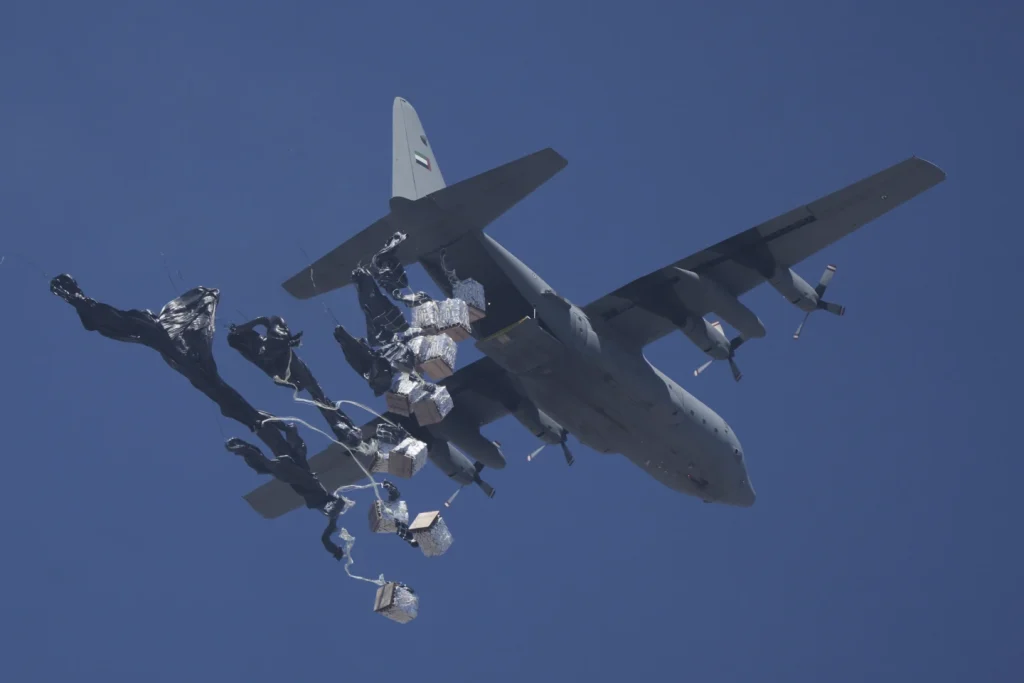 Israeli strikes kill at least 34 in Gaza as some aid restrictions ‘eased’