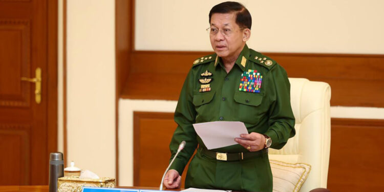 Myanmar junta