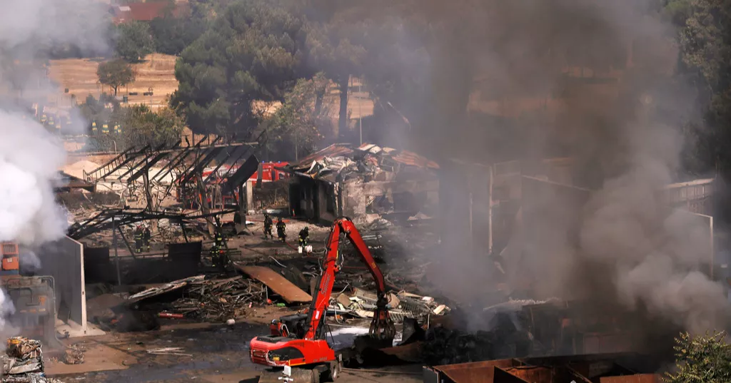 gas station explosion