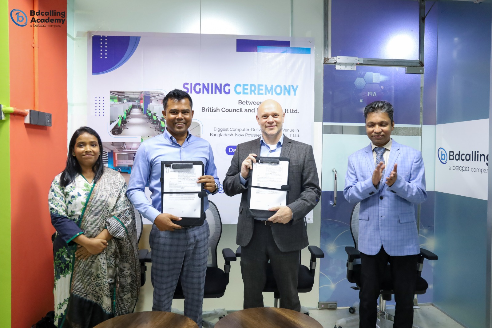 Bdcalling IT signs deal with British Council to launch largest digital exam venue
