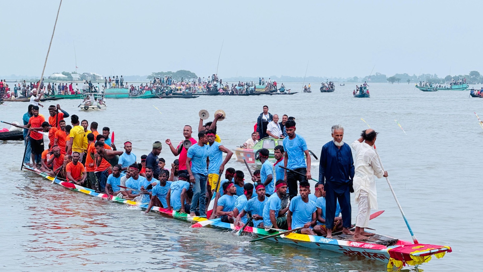 race in Sunamganj haor