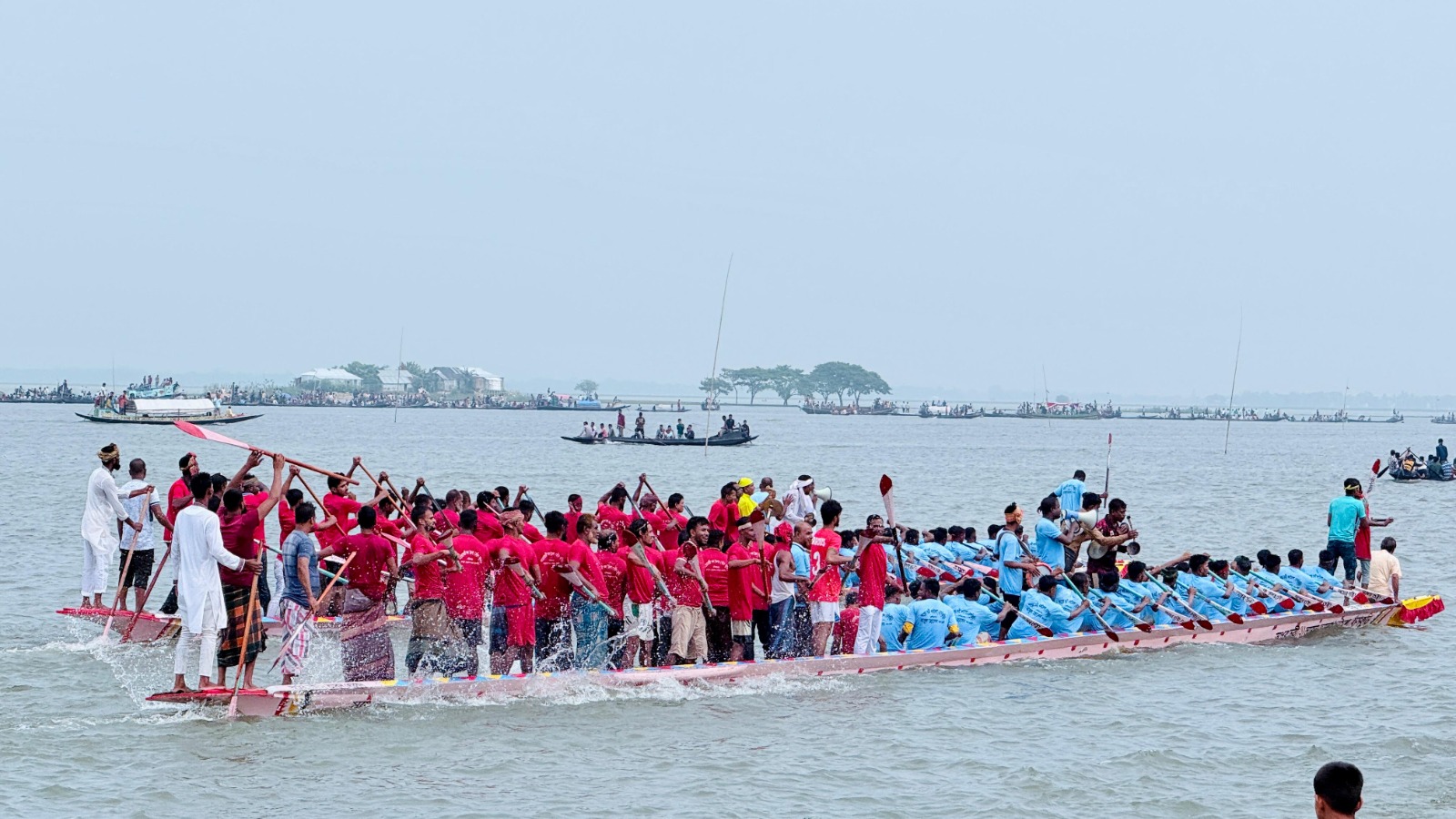 race in Sunamganj haor