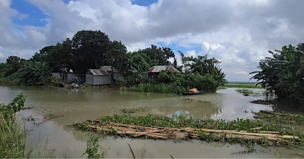 Water levels in Faridpur rivers on the rise
