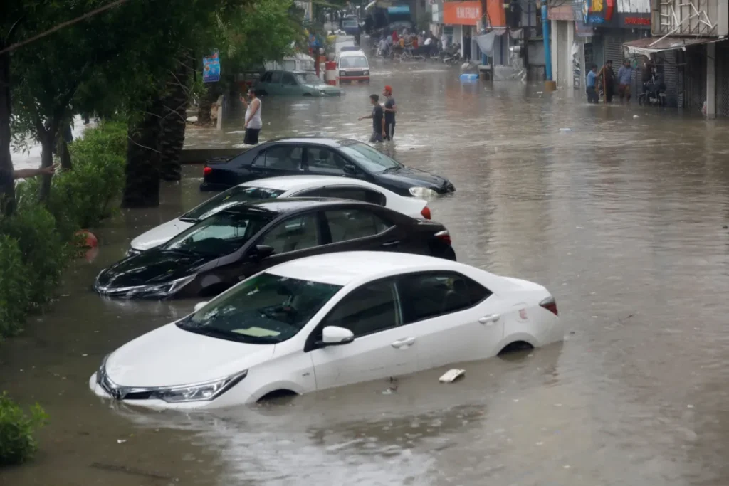 ‘Unprecedented’ downpour paralyses Karachi