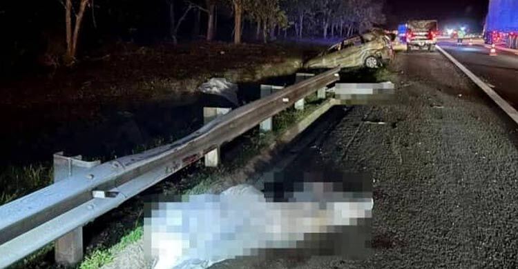 highway crash in Malaysia
