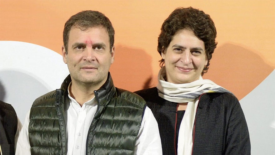 Rahul Priyanka Gandhi released
