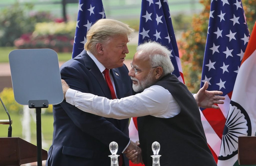Trump calls Modi good friend