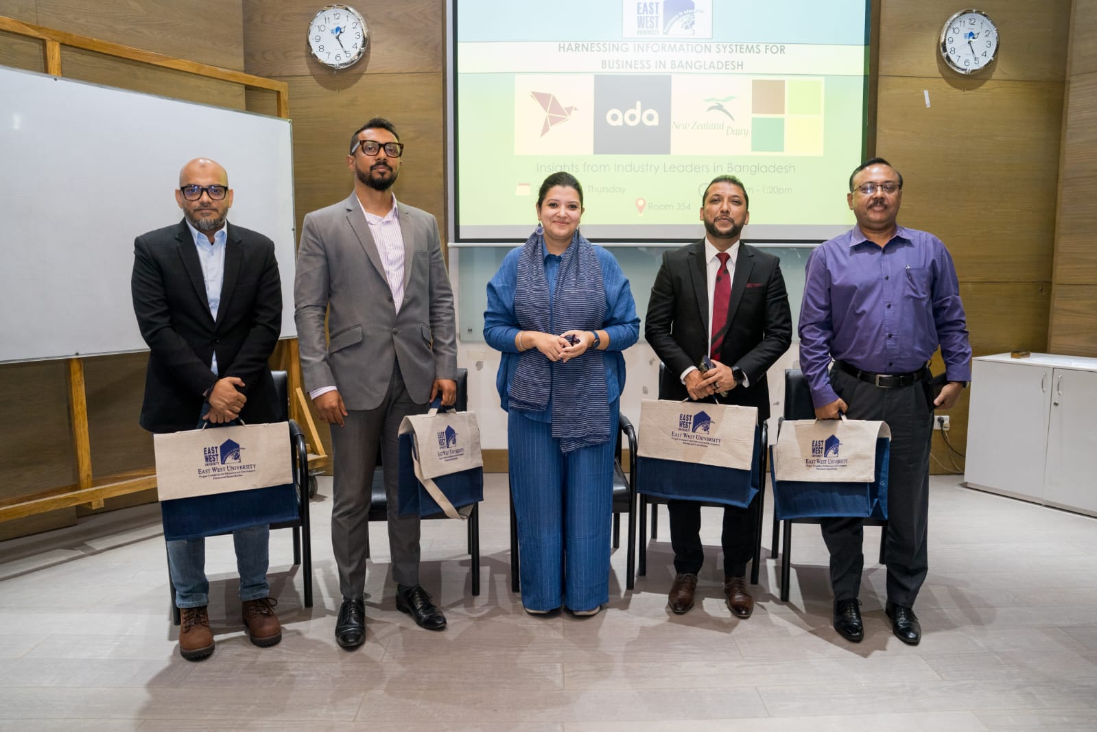 East West University hosts discussion on harnessing information systems