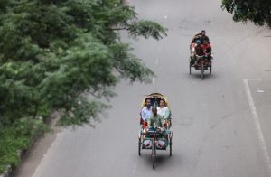 battery-run rickshaws