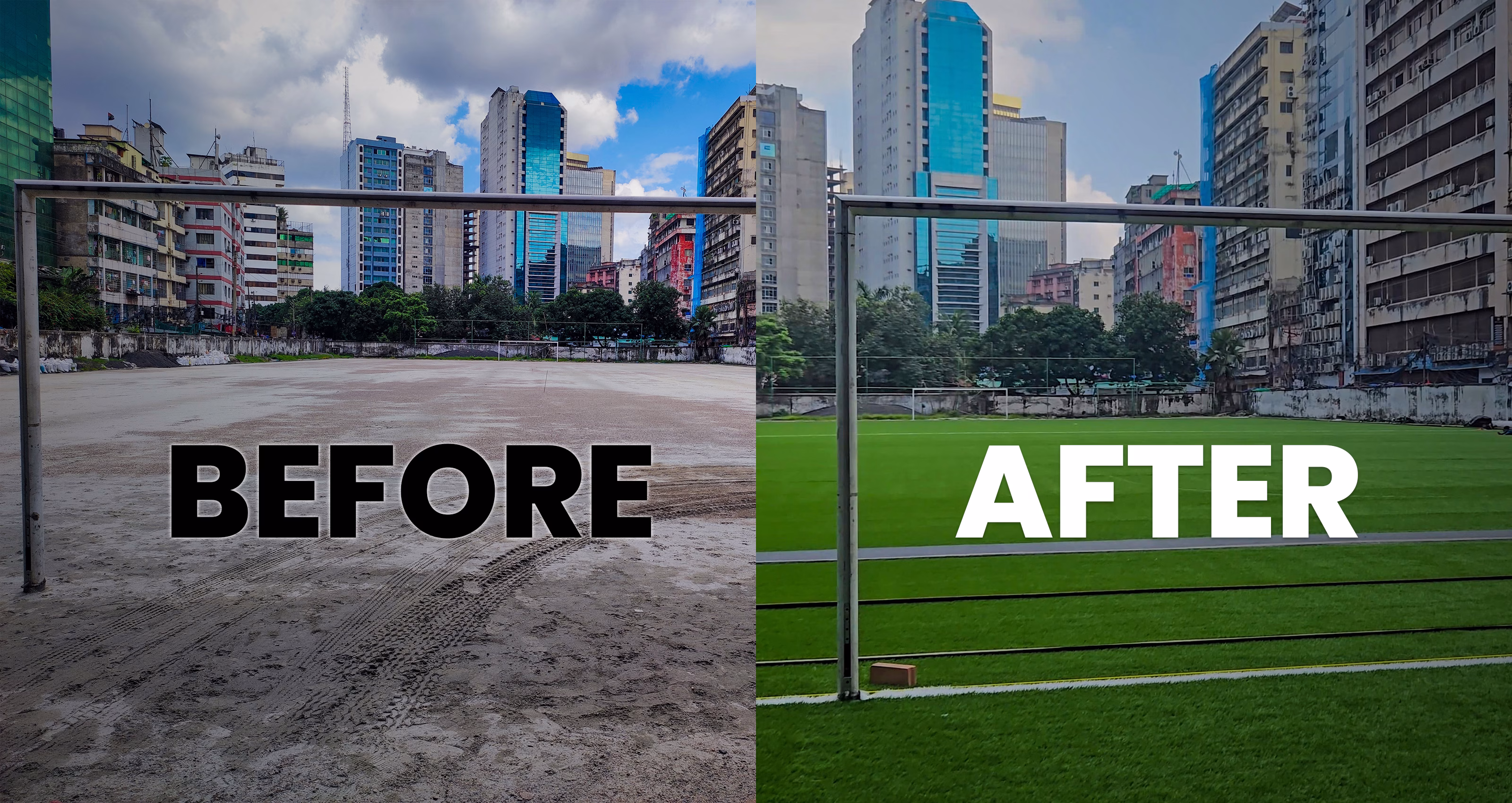 BFF turf gets a new life as renovation works near completion