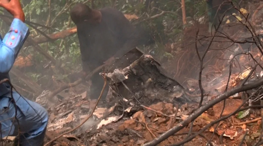 Ghana Helicopter crashed