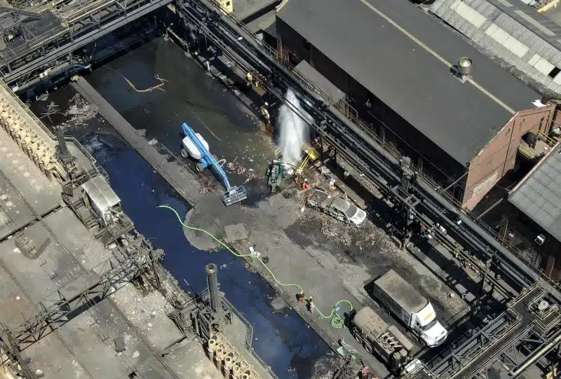 US Steel plant explosion