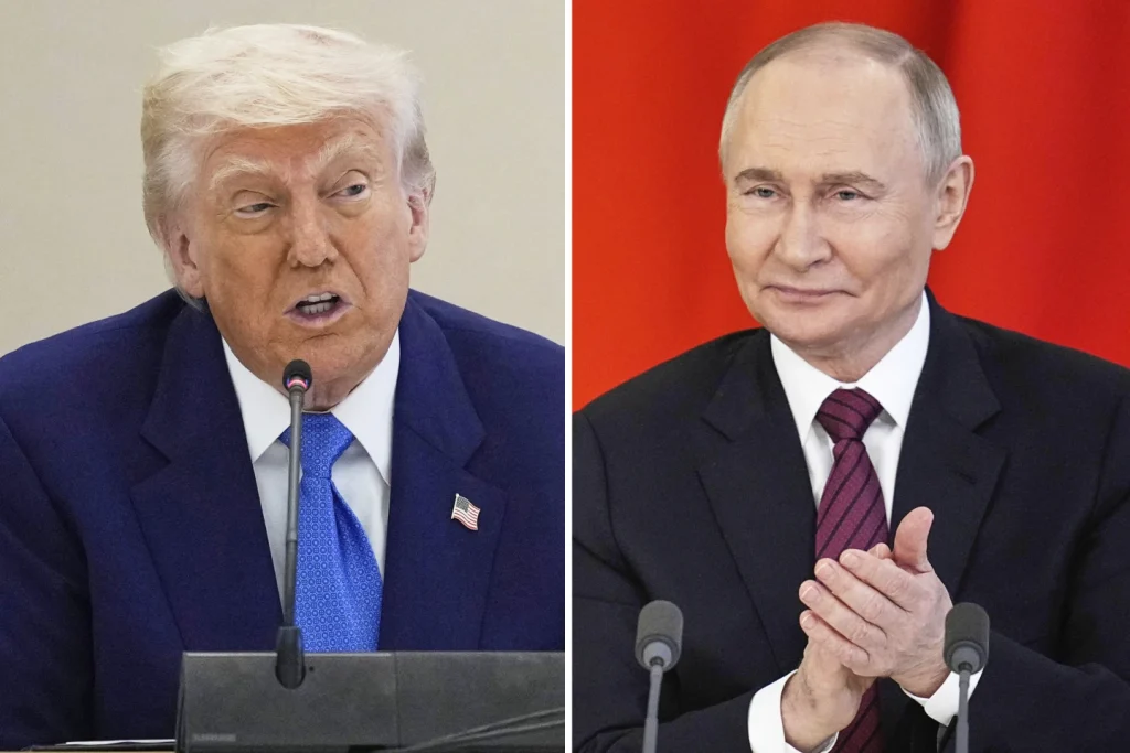 Trump says he will meet Putin next Friday in Alaska Trump Putin meeting tariffs India