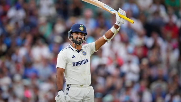 Akash Deep scored his first Test