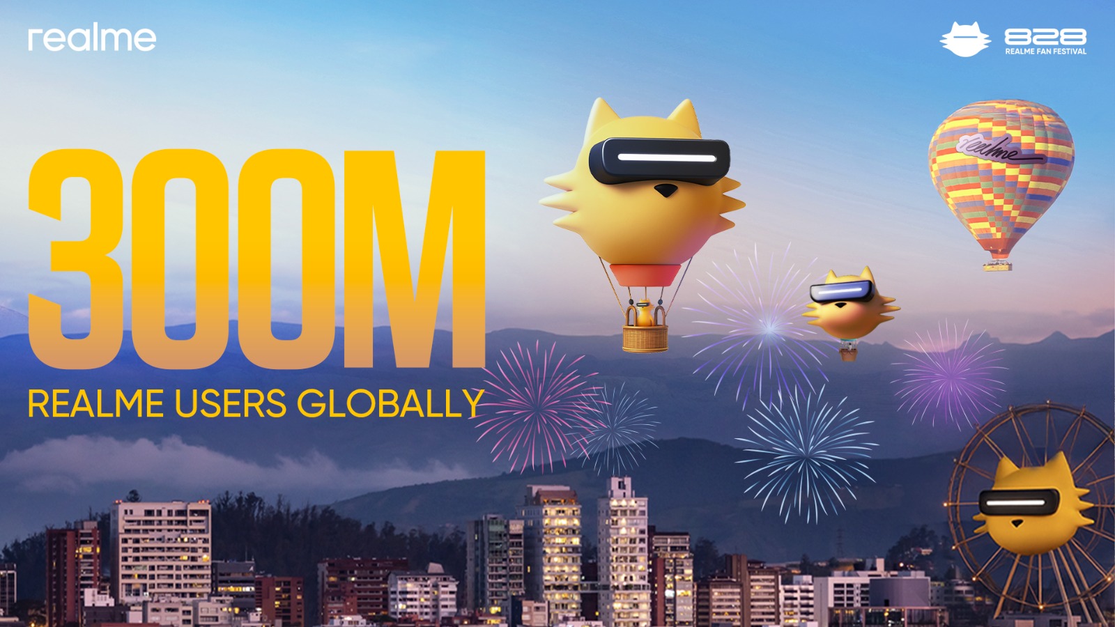 realme hits 300m users globally in 7 yrs  