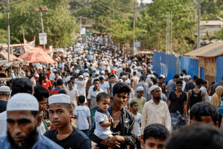 Govt rejects long-term stay for new Rohingya entrants Rohingya in camp