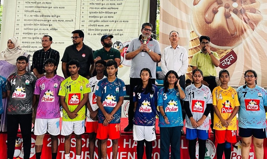 School Handball plate final set for Monday School Handball Tournament