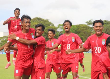 Bangladesh in SAFF U-17 final