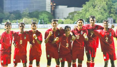 Bangladesh crush Sri Lanka 4-0 as Rifat Kazi shines with hat-trick