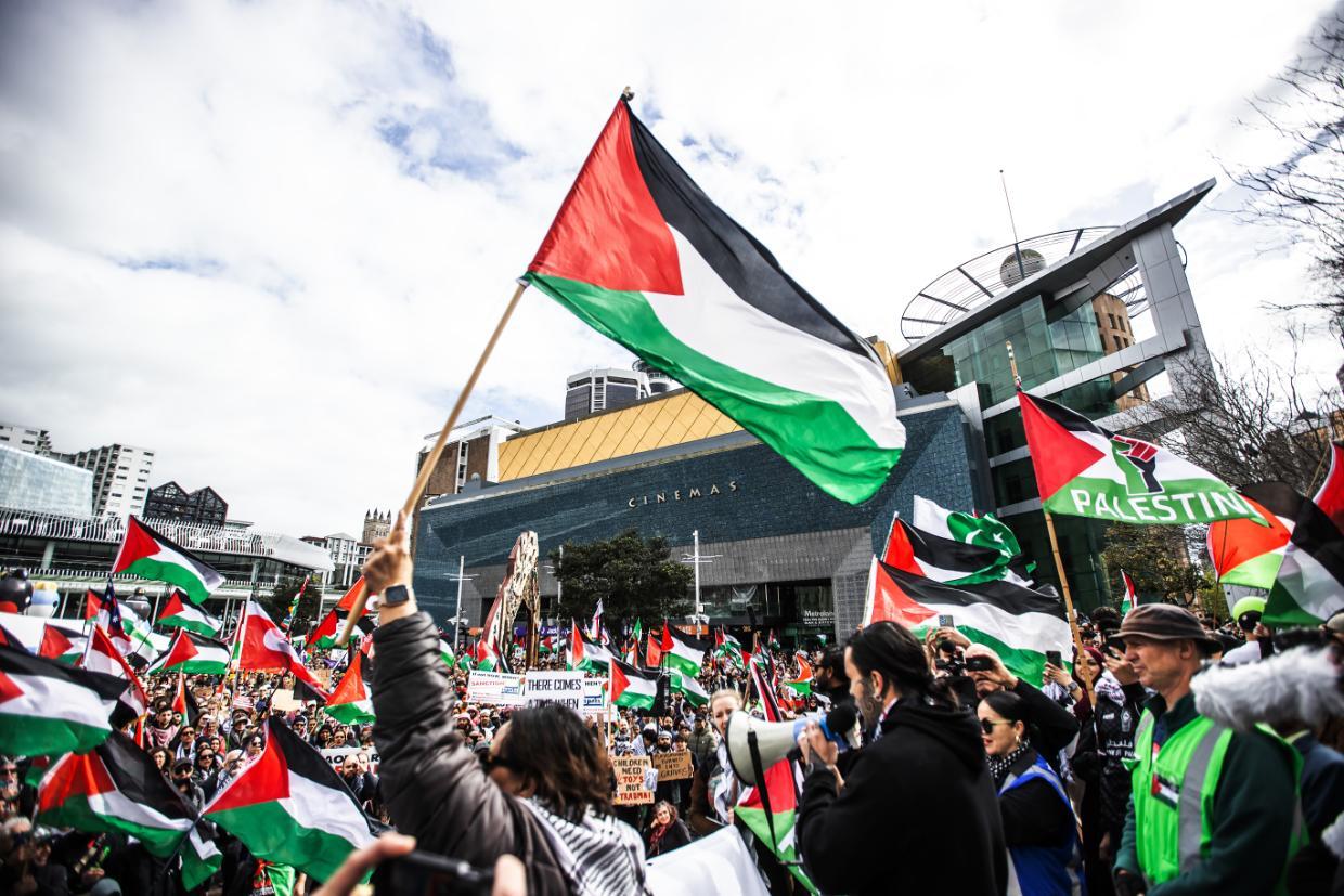 Tens of thousands join pro-Palestinian march in New Zealand
