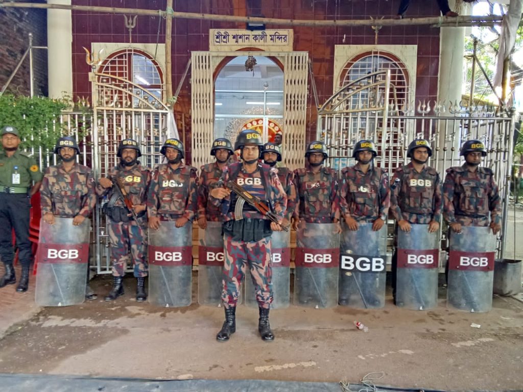 BGB deployed nationwide for Durga Puja security