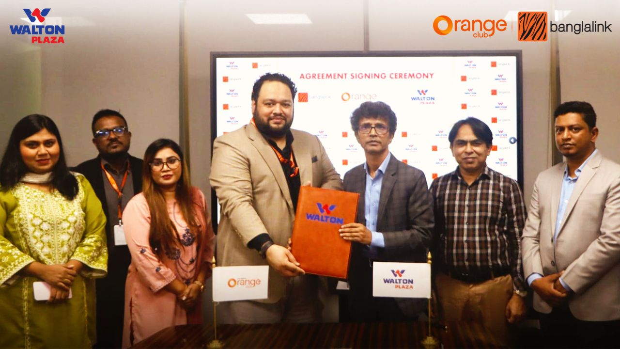 Banglalink’s Orange Club members to enjoy special discounts at Walton Plaza