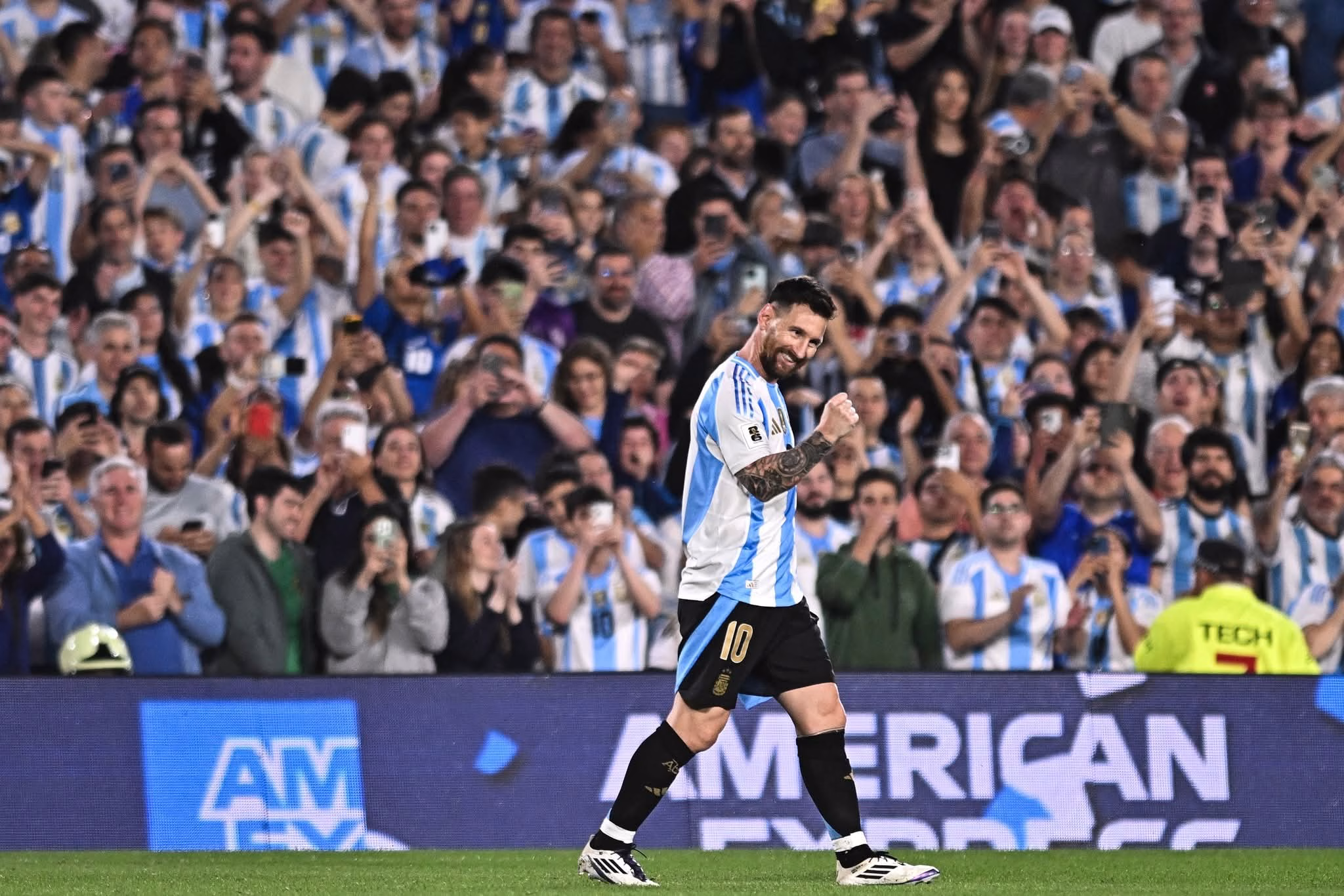 Farewell night: Messi scores twice in Argentina’s 3-0 victory against Venezuela