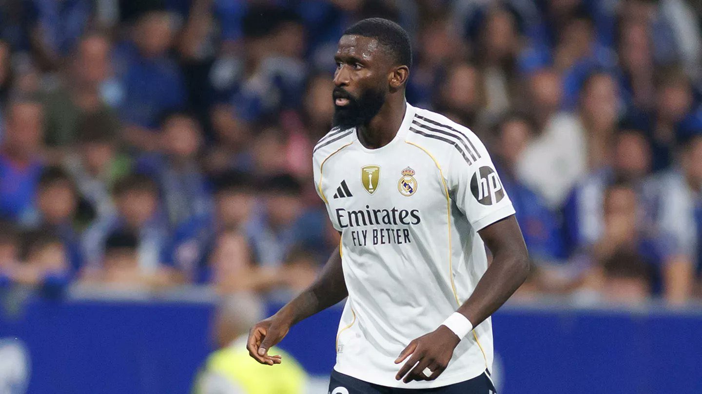 Real’s Rudiger sidelined with thigh injury