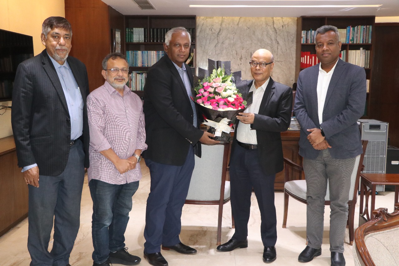 ICMAB delegation meets secretary of finance division
