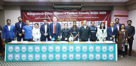 Bangladesh and China to mark 50 years of ties with football match