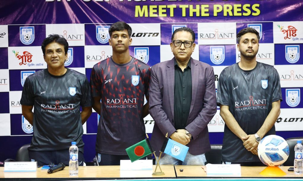 BFF academy boys set for international test in China
