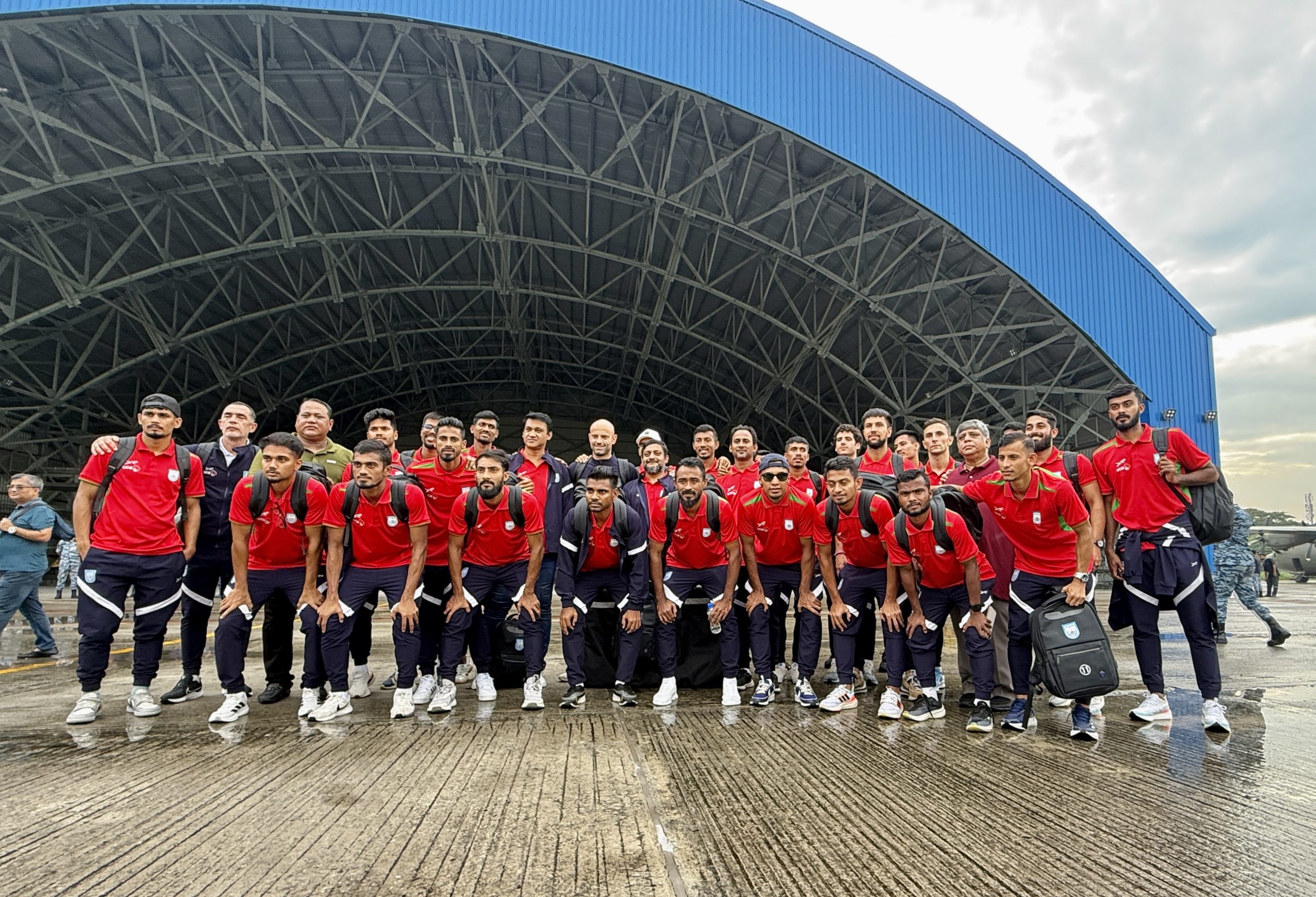 Bangladesh footballers rescued from Nepal by special flight