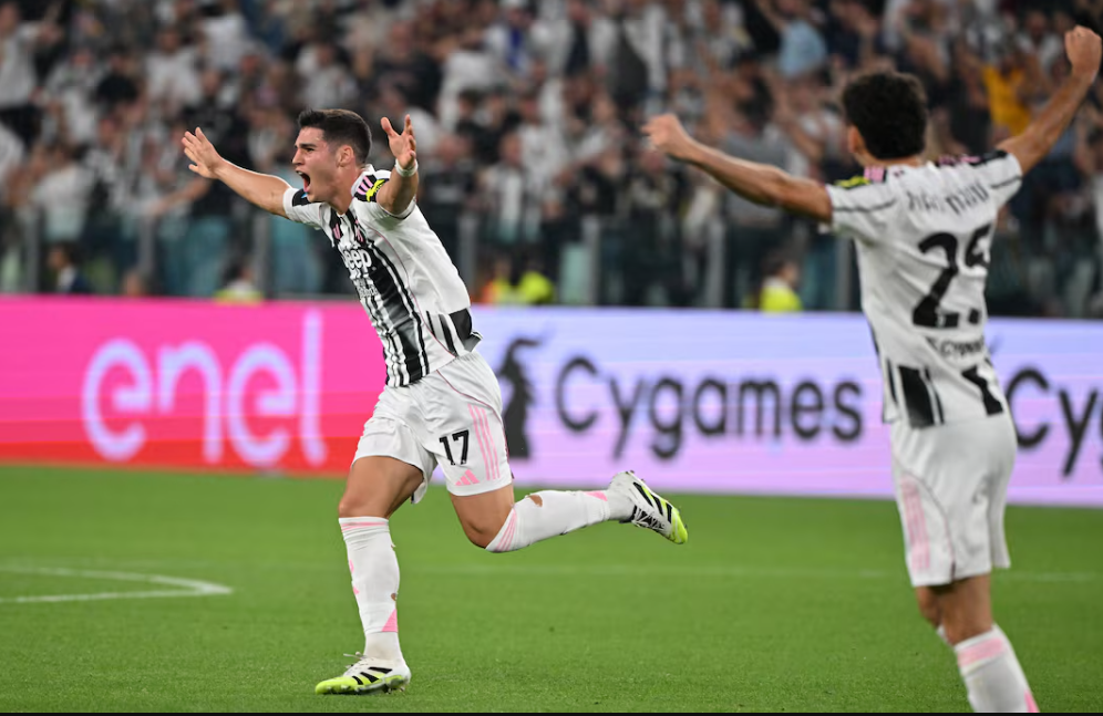 Juventus win seven-goal thriller against Inter with late Adzic goal
