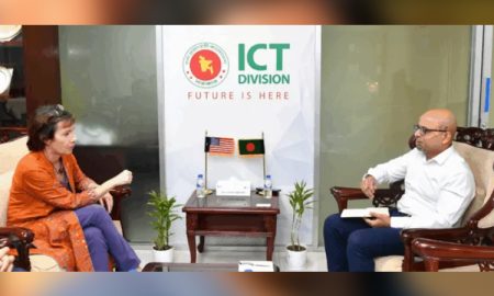 US charge d’affaires calls on Bangladesh’s ICT Ministry special assistant