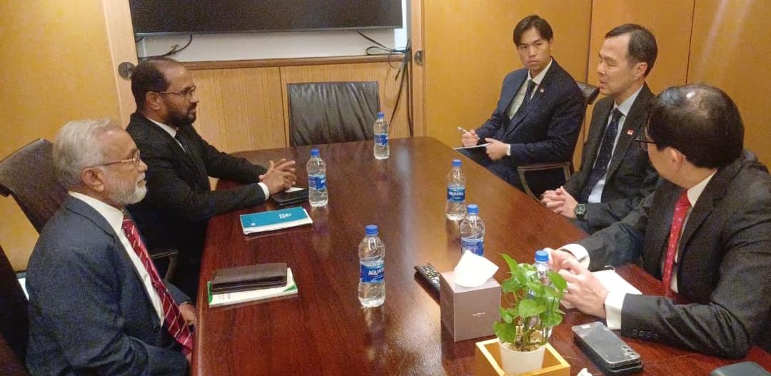 Jamaat leader Akand meets Singapore envoy