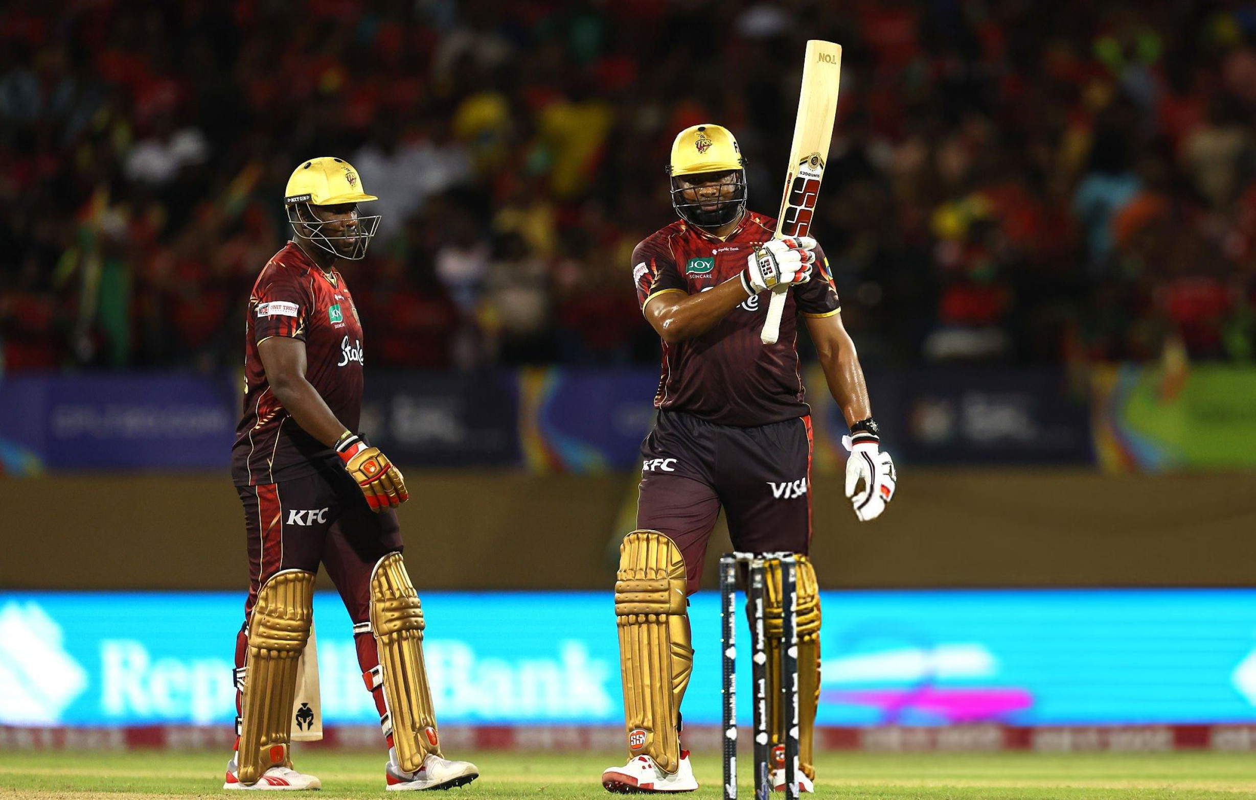 Pollard smashes his fastest CPL fifty but Trinidad fall short