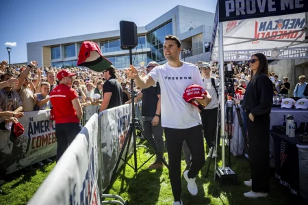 American conservative activist Charlie Kirk shot dead Charlie Kirk