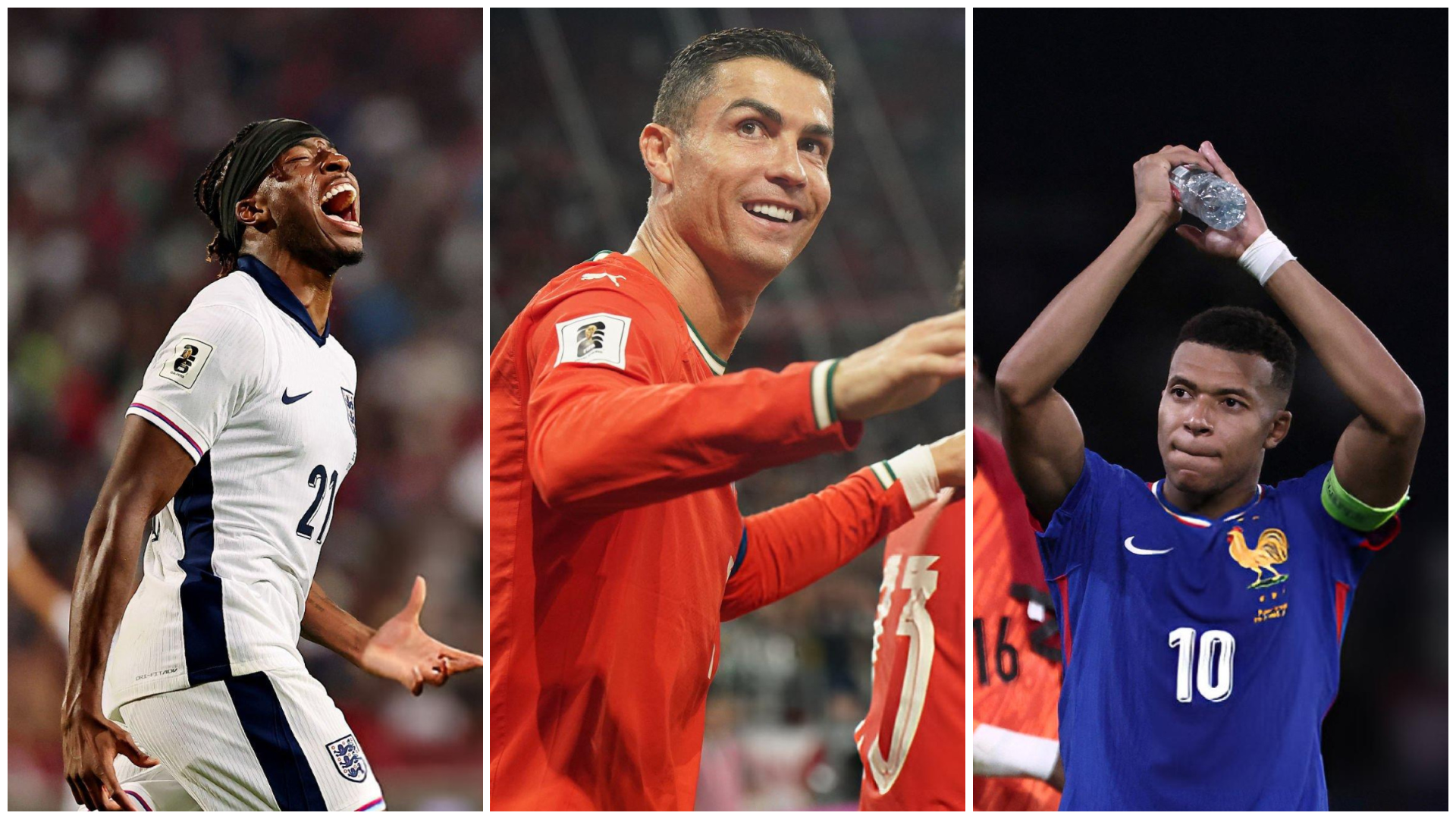 Ronaldo extends record as Portugal win thriller, Mbappe rescues France and five-star England cruise