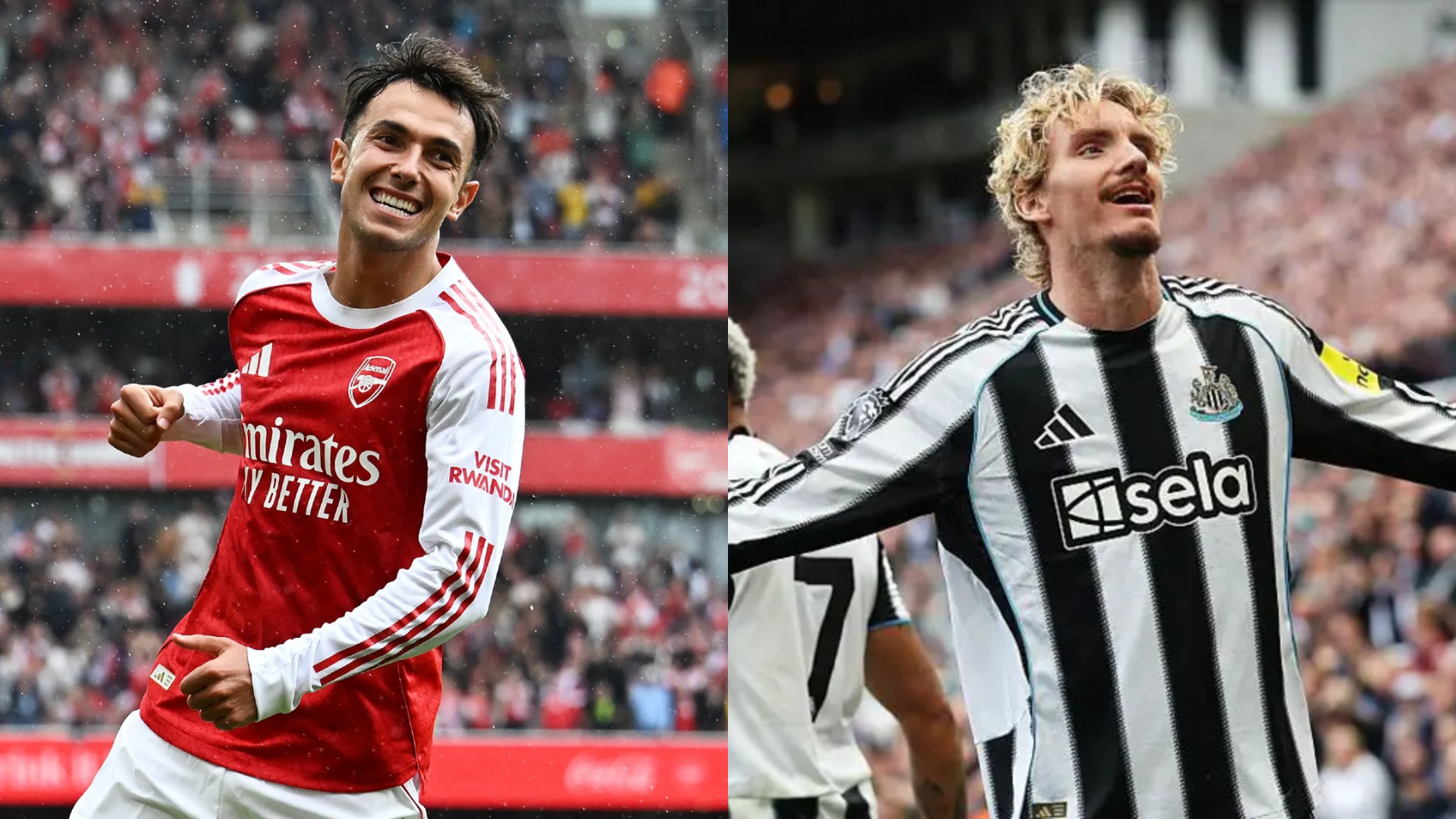 Zubimendi brace guides Arsenal, Woltemade scores on Newcastle debut