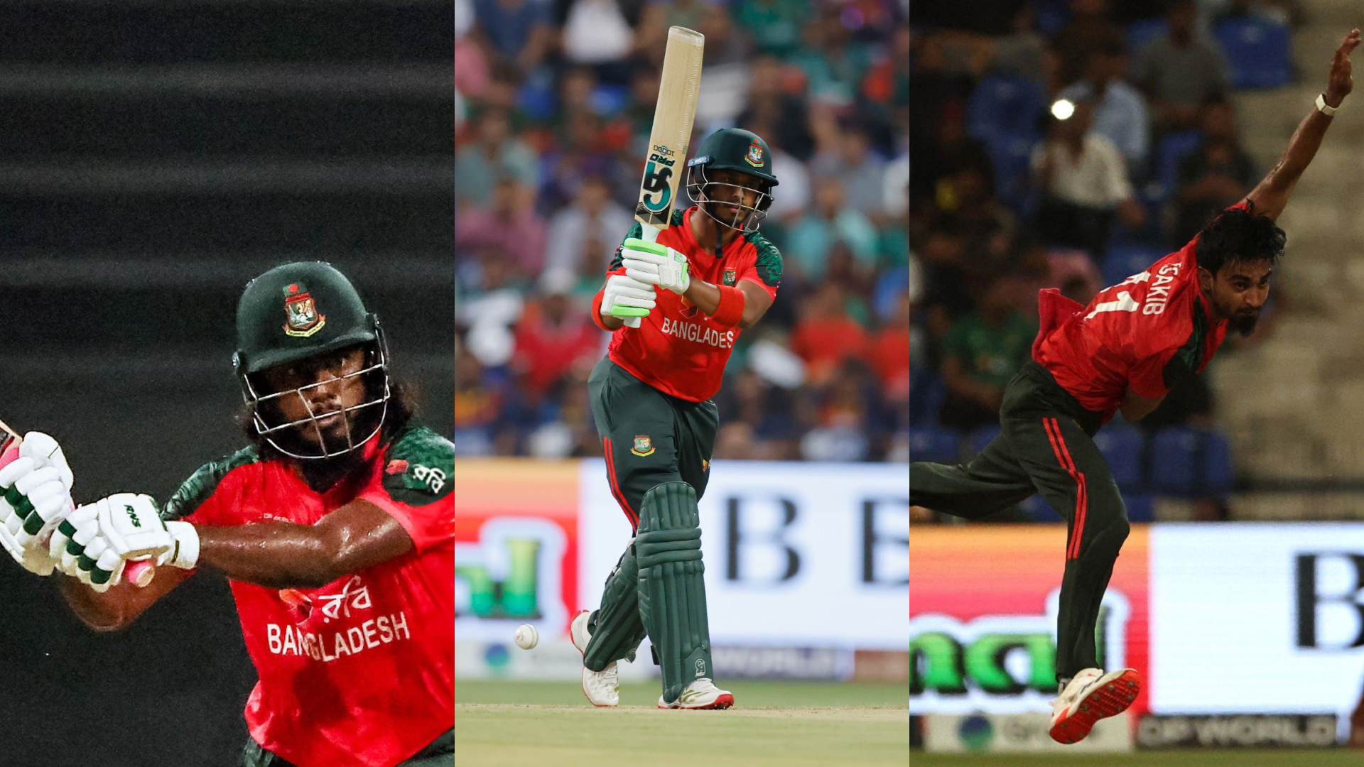 Tanzid, Sakib and Jaker move up, Mustafiz and Taskin drop in T20I rankings
