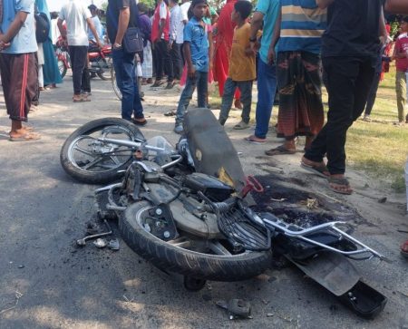 Three motorcyclists killed in Rajbari road crashes