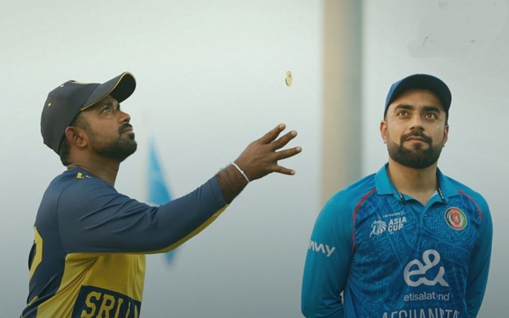 Asia Cup toss