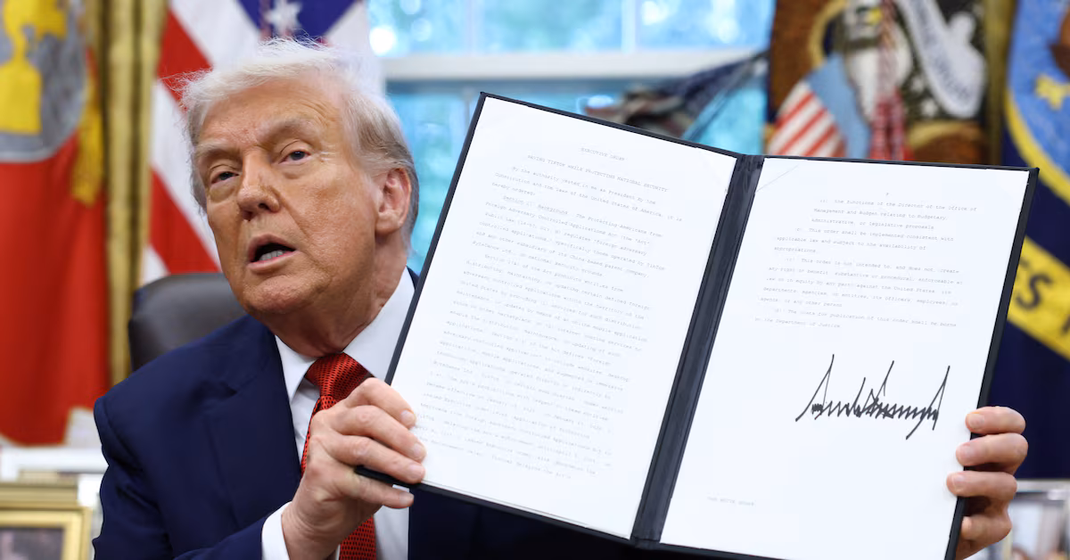 Trump declares TikTok sale ready