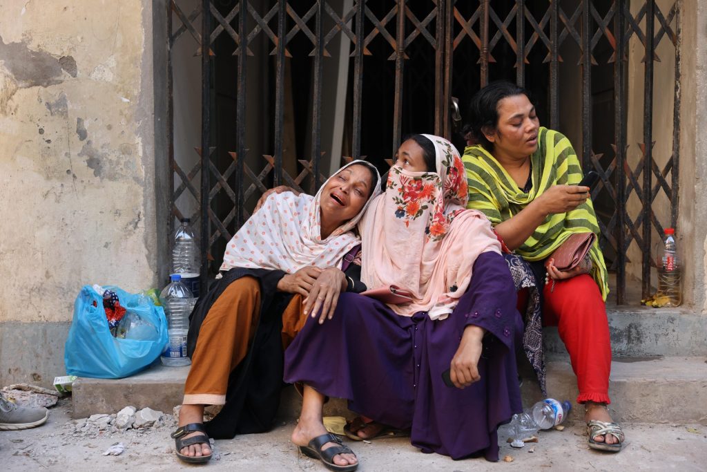 Families wait in agony for bodies